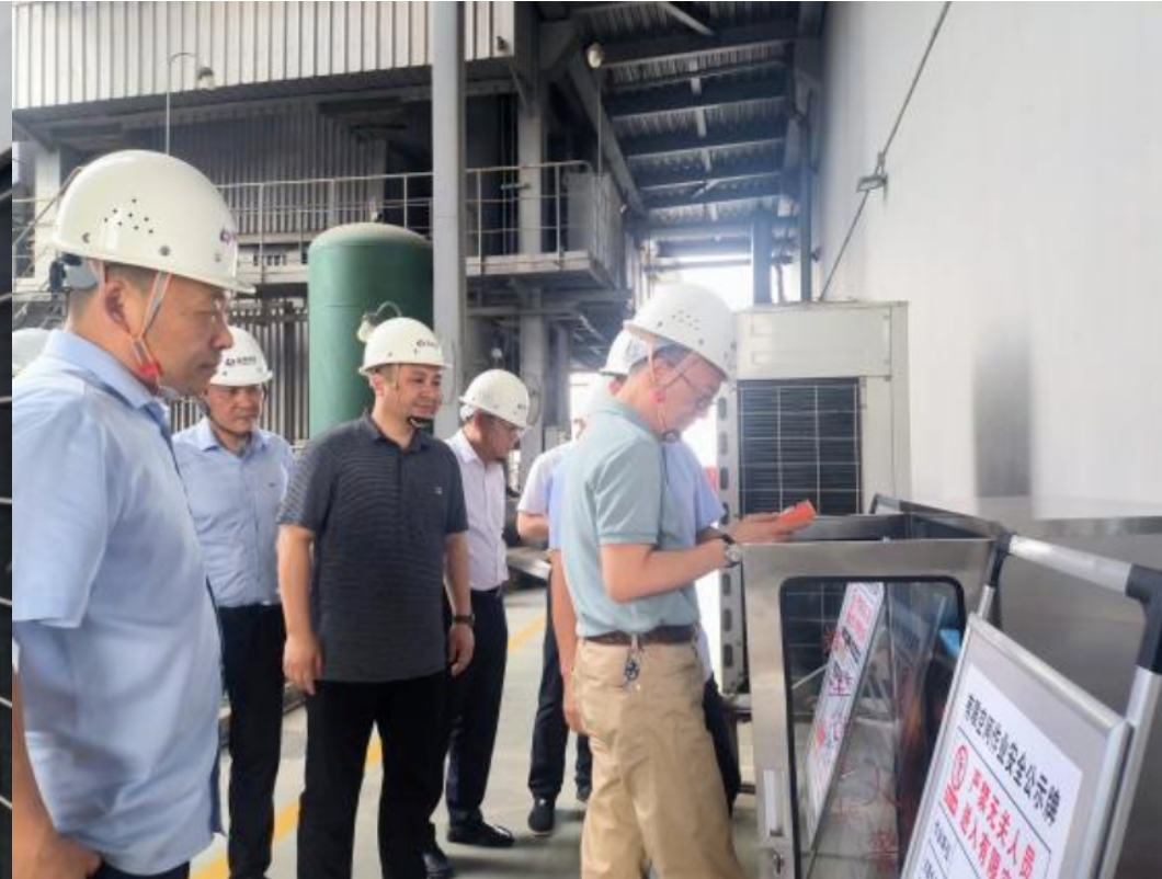 南昌市政公用集团熊新国一行到铂瑞（南昌）开展清静生产督导事情